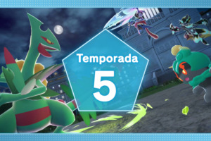 Consigue la Sceptilita en la 5.ª temporada de Combates Clasificatorios para Leyendas Pokémon: Z-A