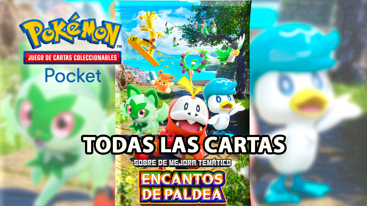 Encantos De Paldea Todas Las Cartas Pokemon Tcgp