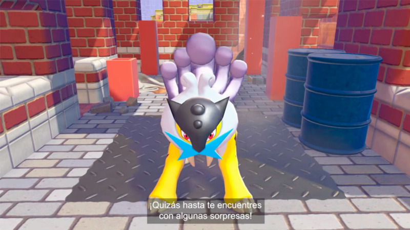 Legendario Raikou en Pokemon Pokopia