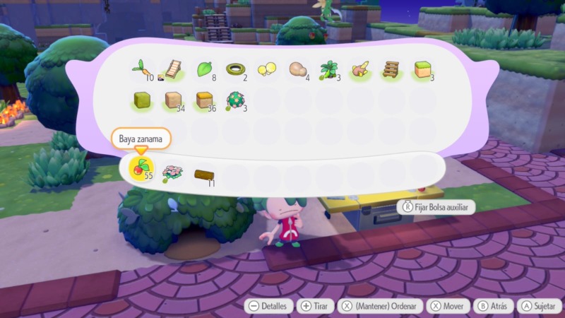 Baya Zanama Bolsa Pokemon Pokopia