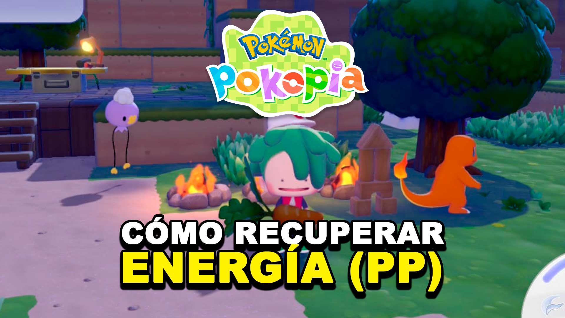 Como Recuperar Energia Pp Pokemon Pokopia Portada