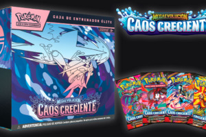 Anunciada la expansión Megaevolución-Caos Creciente de Pokémon TCG: Primeras Cartas Reveladas