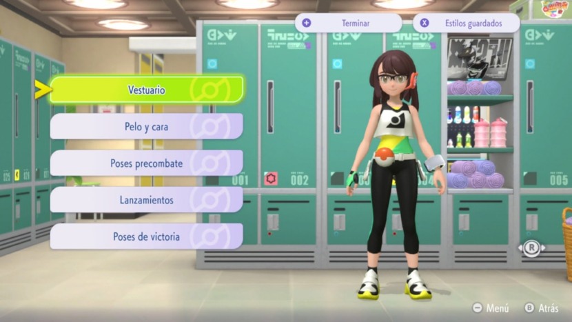 Personalización del personaje en Pokémon Champions