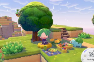 Zona De Picnic Florida Habitat Captura Pokemon Pokopia