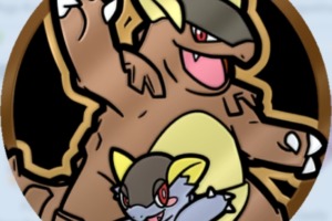 Moneda Mega Kangaskhan Pokemon Tcgp