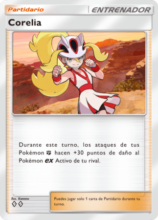 Pokemon TCG Pocket Pulsing Aura Korrina ES