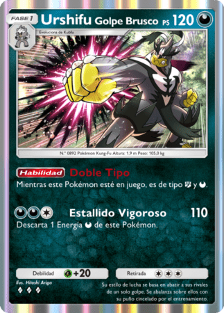 Pokemon TCG Pocket Pulsing Aura Single Strike Urshifu ES