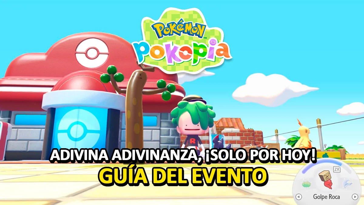 Reto Adivina Adivinanza Pokemon Pokopia