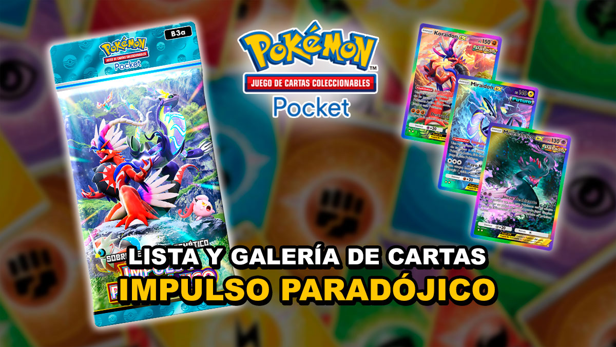 Impulso Paradojico Portada Todas Las Cartas Pokemon Tcgp