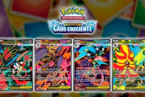 Megaevolución – Caos Creciente de Pokémon TCG: Lista y Galería de Cartas