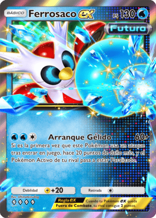Pokemon TCG Pocket Paradox Drive Iron Bundle Ex ES