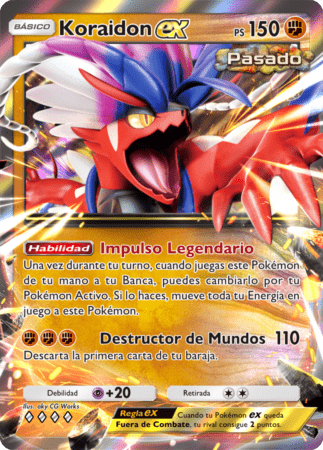 Pokemon TCG Pocket Paradox Drive Koraidon Ex ES