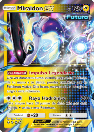 Pokemon TCG Pocket Paradox Drive Miraidon Ex ES