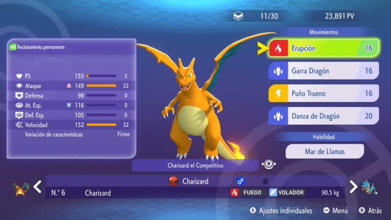 Charizard El Competitivo Regalo Misterioso Pokemon Champions