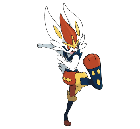 Cinderace Artwork