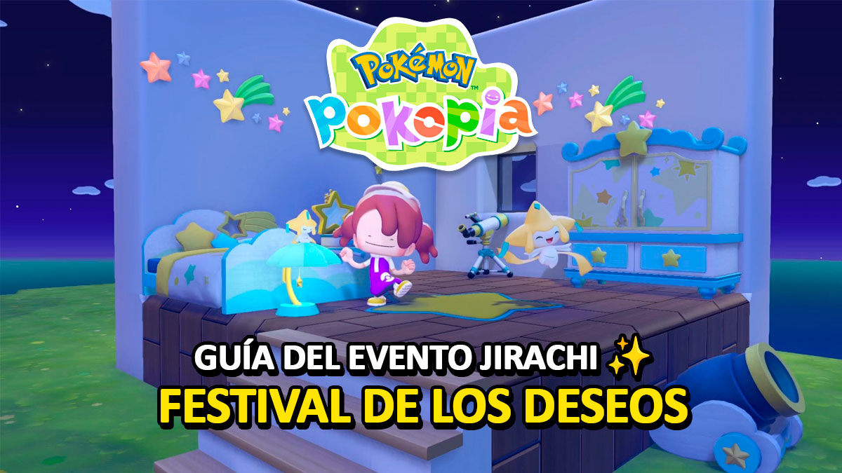 Evento Jirachi Festival De Los Deseos Pokemon Pokopia Portada