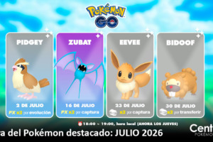 Hora Destacada Pokemon Go Julio 2026