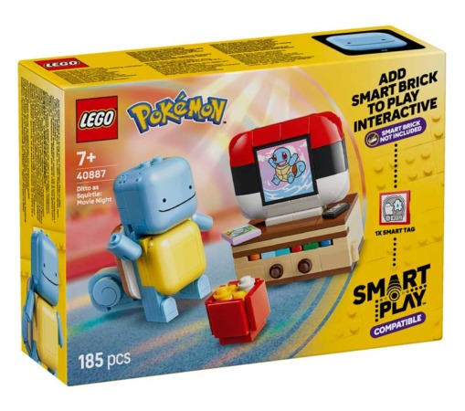 LEGO Ditto As Squirtle Movie Night
