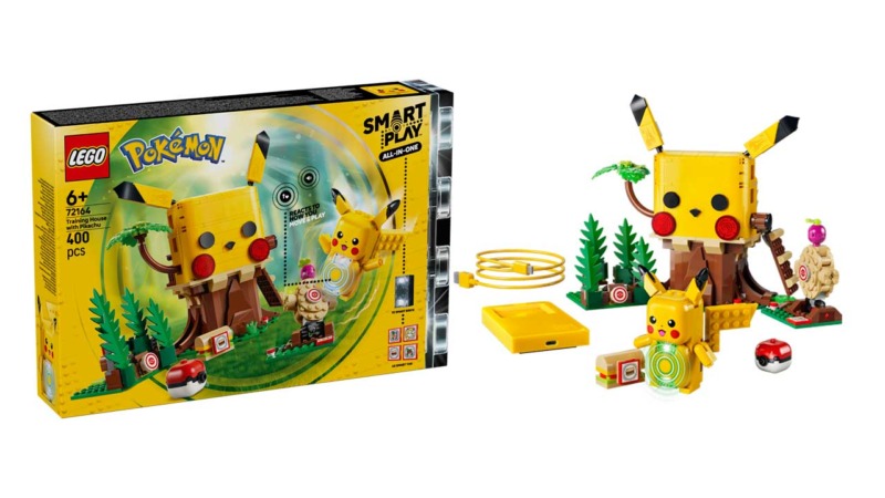 LEGO Pokemon SMART Play Training House With Pikachu All In One