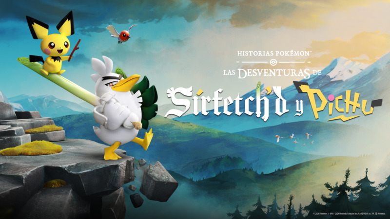 Pokemon Tales The Misadventures Of Sirfetch’d Pichu Key Art 16x9 LAS