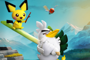 Pokemon Tales The Misadventures Of Sirfetch’d Pichu Key Art 2x3 LAS