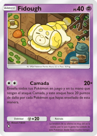 Pokemon TCG Pocket Everyday Wonders Fidough ES