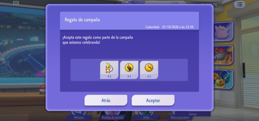 Regalo Raichu Megapiedras Raichunita X Y Pokemon Champions