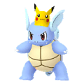 008 Wartortle Visera Pikachu Pokemon Go
