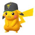 025 Pikachu Gorra Equipo Instinto Shiny Pokemon Go