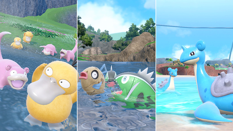 Apariciones Masivas Julio 2026 Psyduck Lapras Pokemon Escarlata Purpura