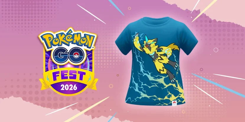 Avatar Camiseta Zeraora Pokemon Go Fest 2026