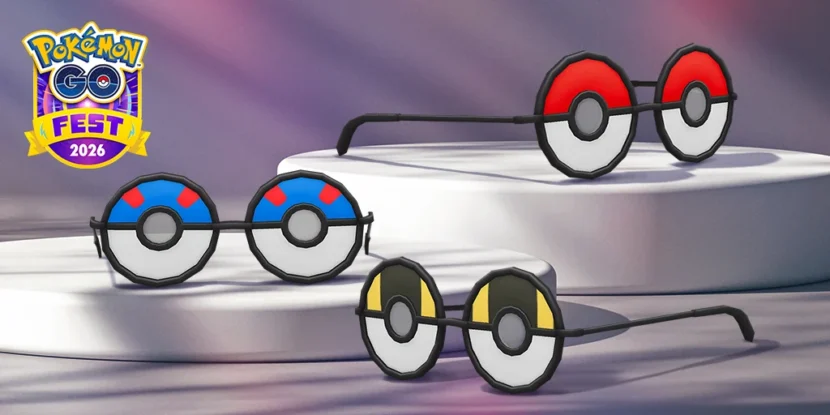 Avatar Gafas De Sol Pokeball Pokemon Go Fest 2026