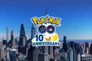 Transmisión en DIRECTO de Pokémon GO 10.° Aniversario en Times Square, Nueva York