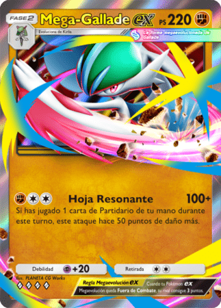 Pokemon TCG Pocket Ruler Of The Skies Mega Gallade Ex ES
