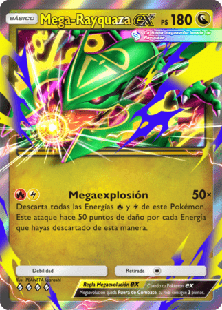 Pokemon TCG Pocket Ruler Of The Skies Mega Rayquaza Ex ES