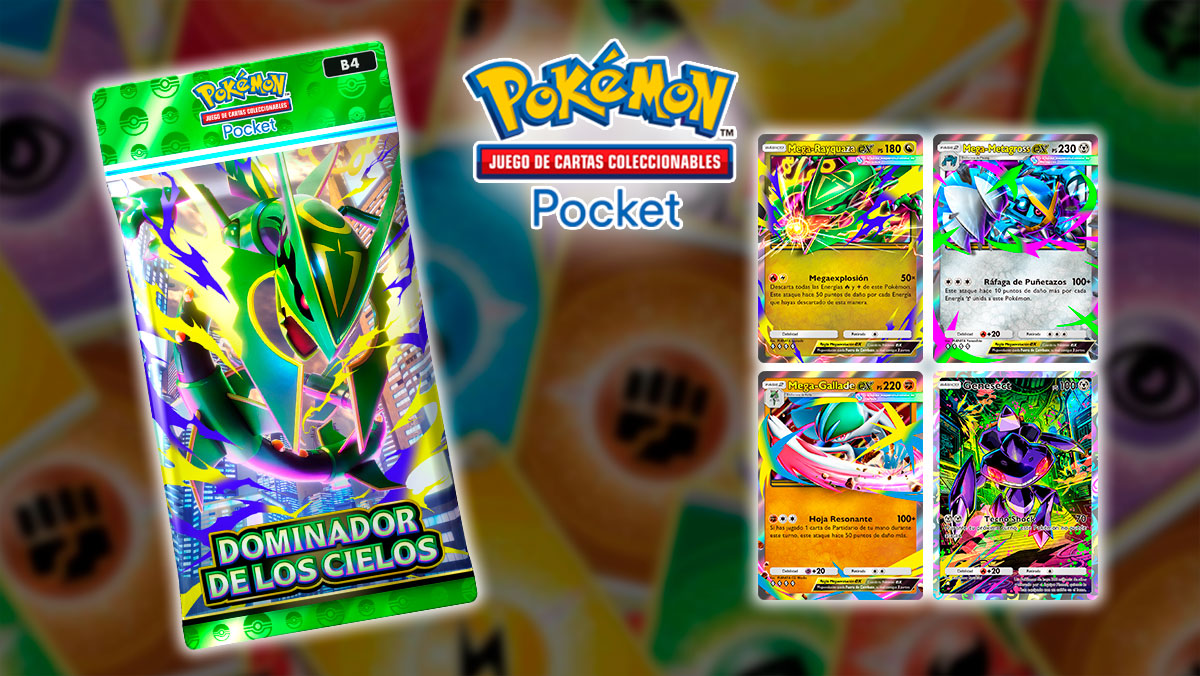 Portada Dominador De Los Cielos Pokemon Tcgp