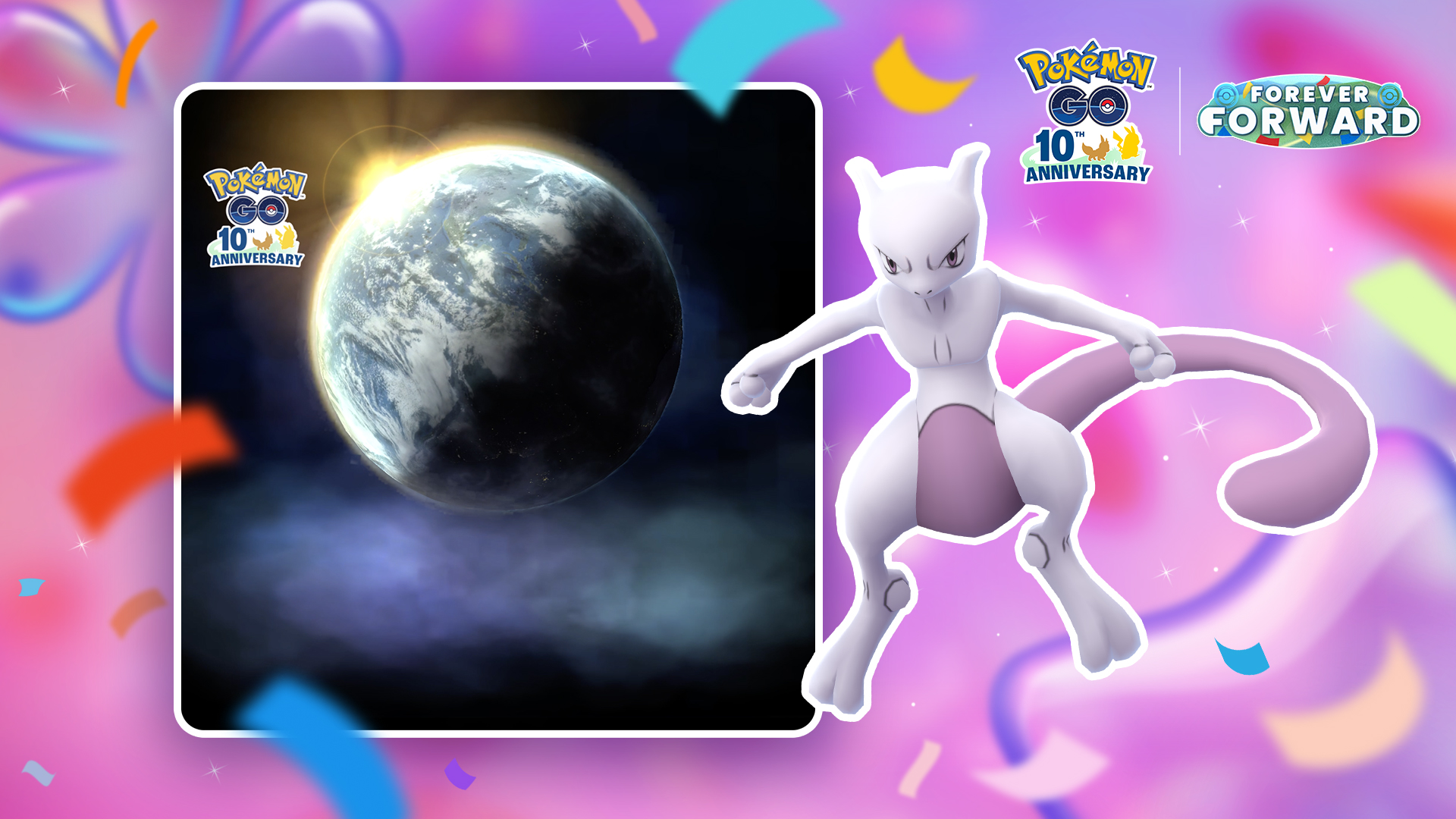Celebracion Del 10 Aniversario Mewtwo Pokemon Go