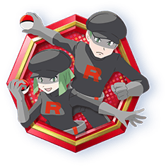 Emblema Recluta Del Team Rocket Pokemon Tcgp