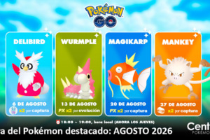Hora Destacada Agosto 2026 Pokemon Go