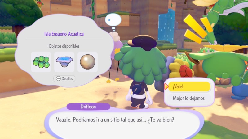 Isla Ensueño Acuatica Pokemon Pokopia