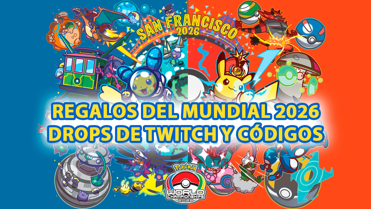 Regalos Campeonato Mundial Pokemon 2026 Drops Twitch Codigos