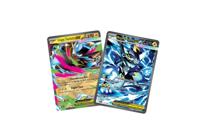 Set De Juego Mega Zeraora Ex Megaevolucion Tinieblas Umbrias Pokemon Tcg