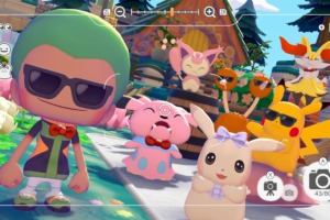 Ditto y otros Pokémon con accesorios en la Parte 2 del Pase de Expansión de Pokémon Pokopia