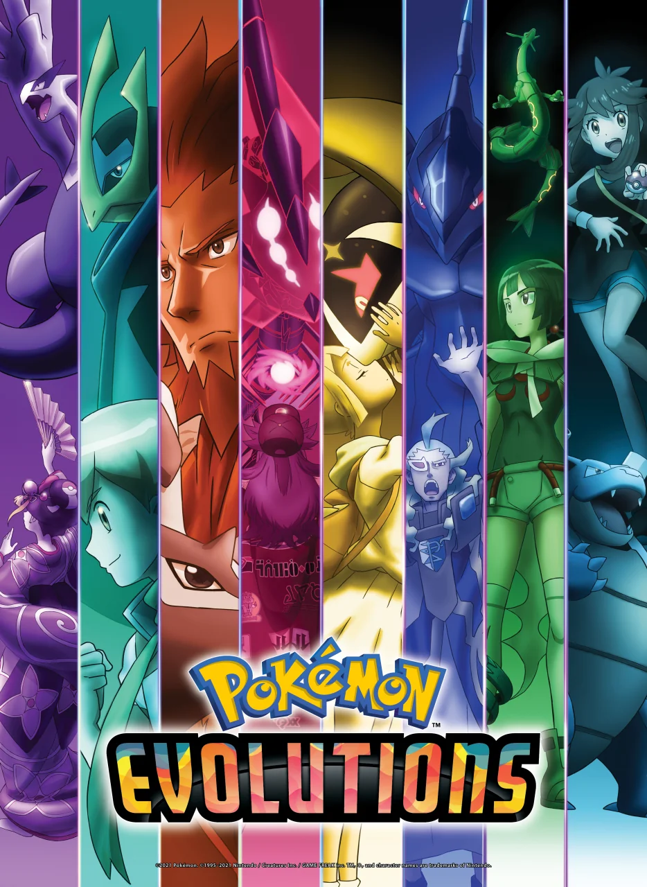 Póster de Evoluciones Pokémon