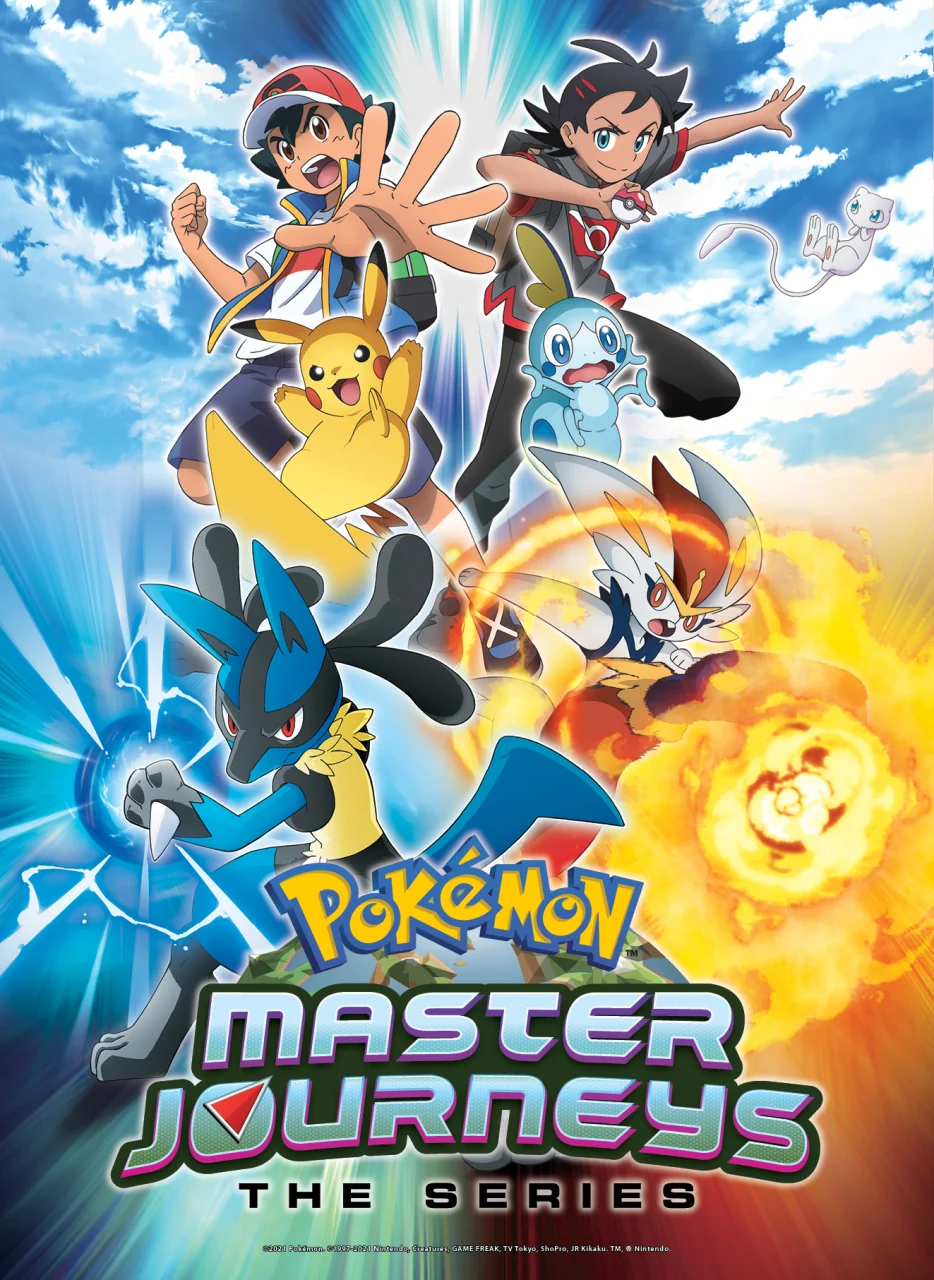 Póster de La serie Viajes Maestros Pokémon