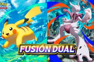 El cambio más esperado llega a Pokémon TCG Pocket: Debut de las cartas de doble tipo, «Fusión Dual» y Pikachu ex inmersivo