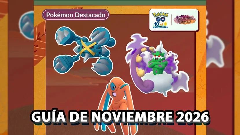 Guia Eventos Noviembre 2026 Pokemon Go Guía de Pokémon GO de Noviembre de 2026