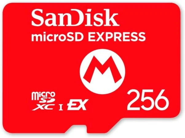 Sandisk microSD Express 256 gb de Mario.