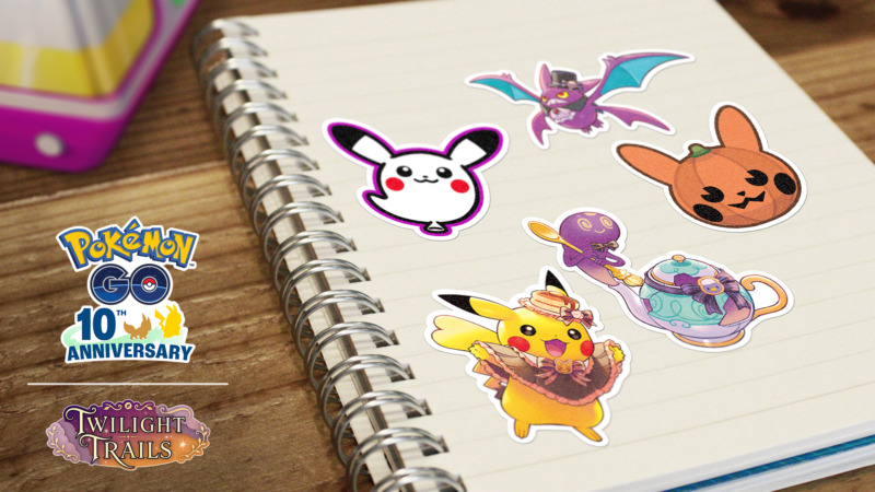 Pegatinas Halloween 2026 Pokemon Go