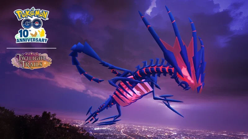 Eternatus en Pokémon GO.